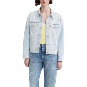 Levi’s Ex-boyfriend Trucker Jacket- Color Shattered Glass